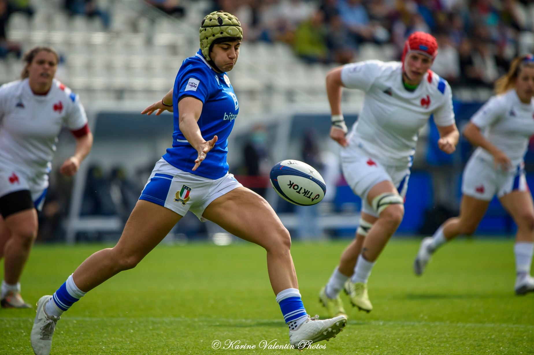  Équipe de France de rugby à XV - Nazionale di rugby a 15 dell'Italia - Rugby - France (39) vs Italie (6) - 6N fém. (#FranceVsItalie6Nfem2022) Photo by: Karine Valentin | Siuxy Sports 2022-03-27