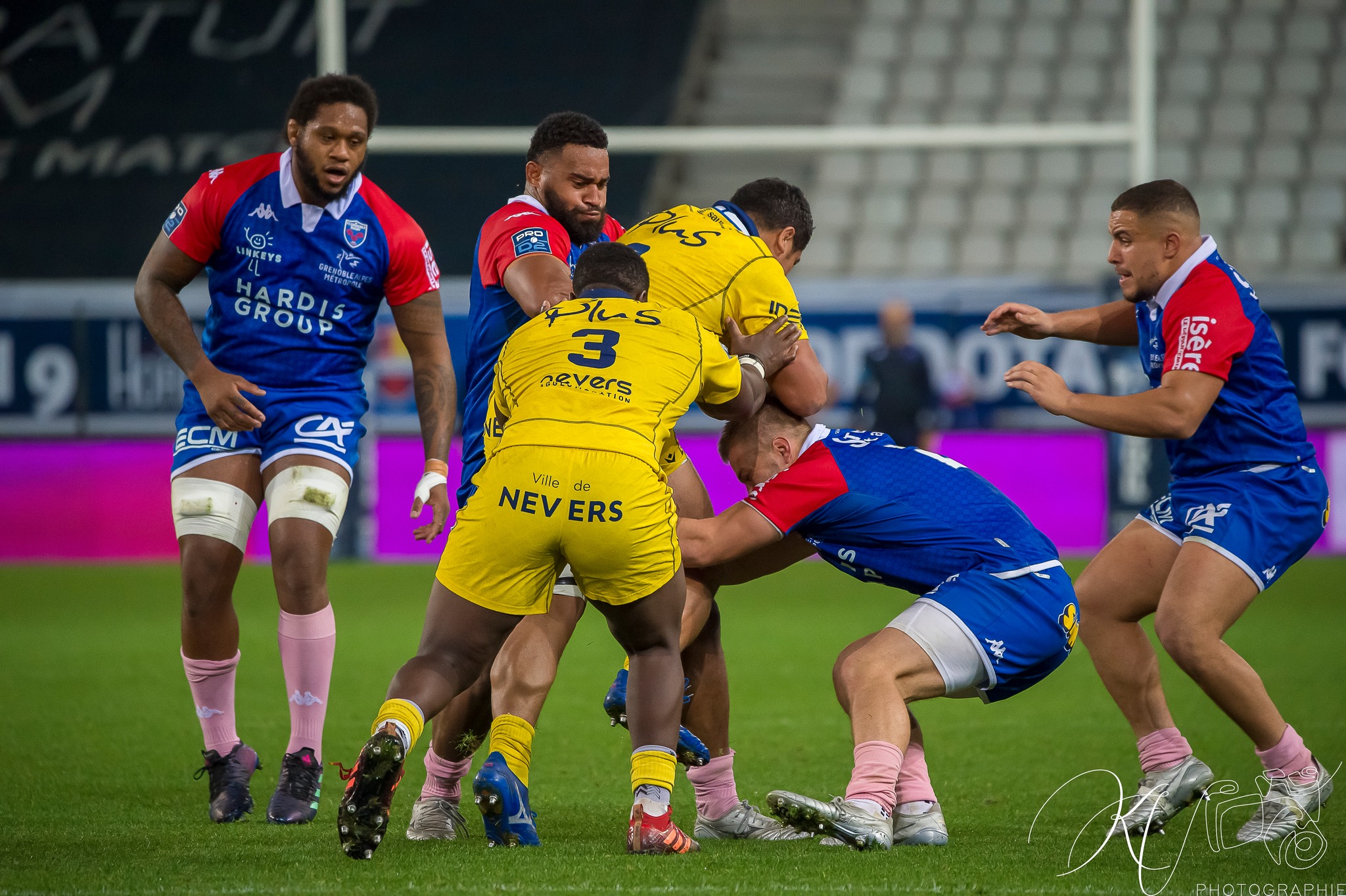  FC Grenoble Rugby - USON Nevers - Rugby - FC GRENOBLE RUGBY (19) VS USON NEVERS (18) - 2022 (#FCGvsUSONm22022) Photo by: Karine Valentin | Siuxy Sports 2022-10-27
