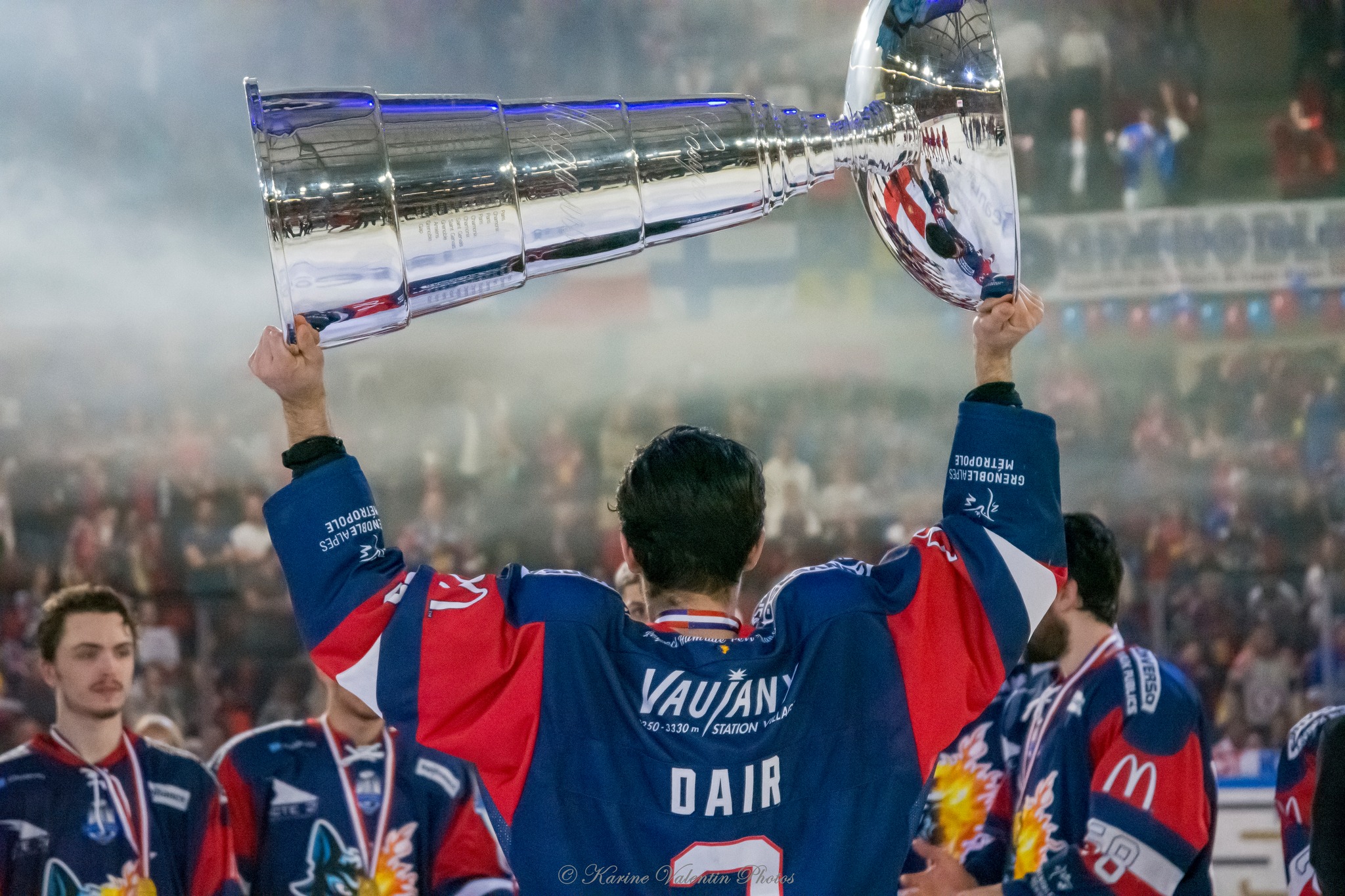  Grenoble -  - Ice hockey - GRENOBLE BDL - Finale 2022 -  Célébration (#CELEBRATIONsBDLVSDUCS2022) Photo by: Karine Valentin | Siuxy Sports 2022-04-13
