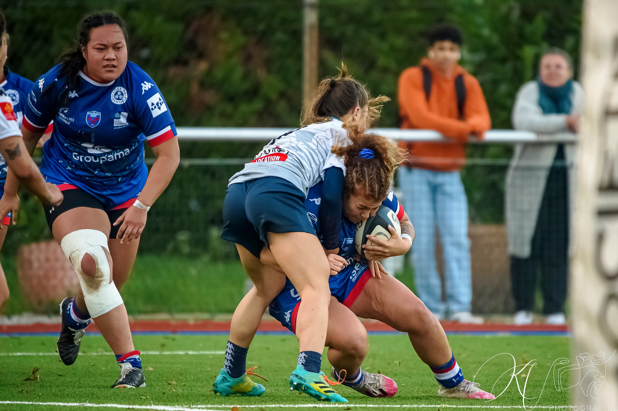  FC Grenoble Rugby - Montpellier Hérault Rugby - Rugby - Reserve FCG Amazones (33) vs (7) Montpellier HR (#FCGMHR2022) Photo by: Karine Valentin | Siuxy Sports 2022-11-13