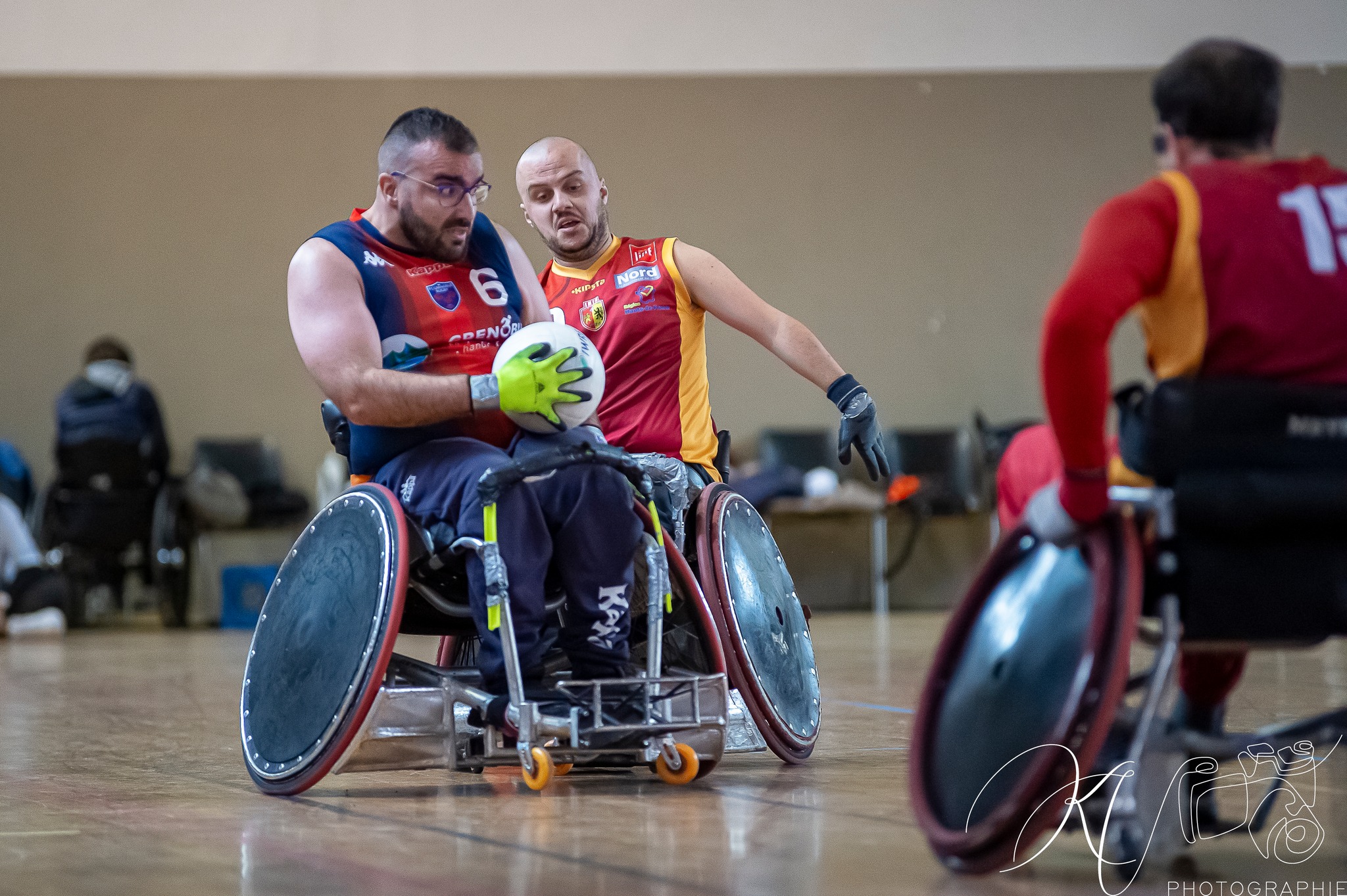  FC Grenoble Rugby -  - Wheelchair rugby - CHAMPIONNAT DE FRANCE RUGBY FAUTEUIL (#CHAMPFrRugbyFauteuil2022) Photo by: Karine Valentin | Siuxy Sports 2022-11-19