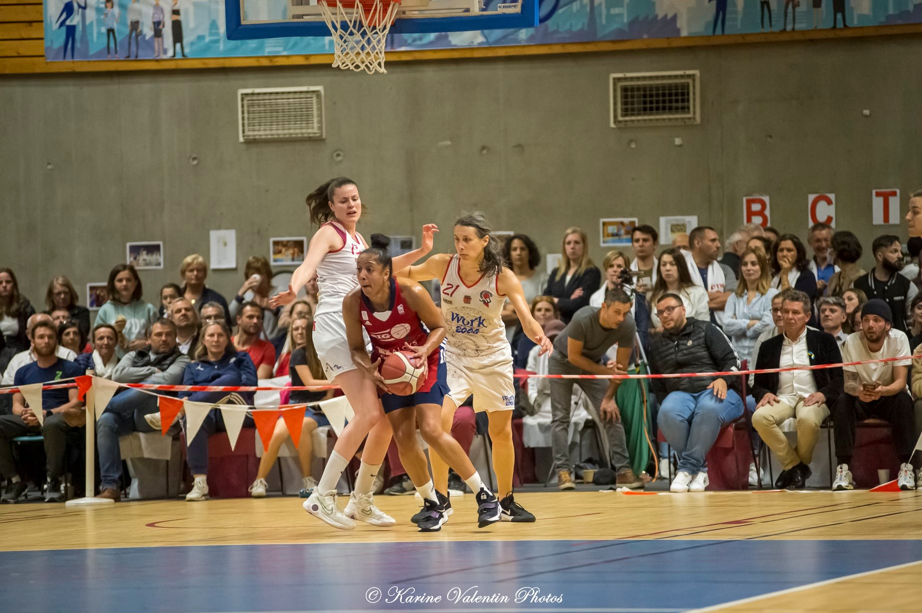 Aurore PAUTOU - Romane REVEL -  BC Tronche Meylan - SIG Strasbourg - Basketball - BCTM (73) vs (58) SIG - 2022 (#FFBBB22CTMSIG) Photo by: Karine Valentin | Siuxy Sports 2022-04-20