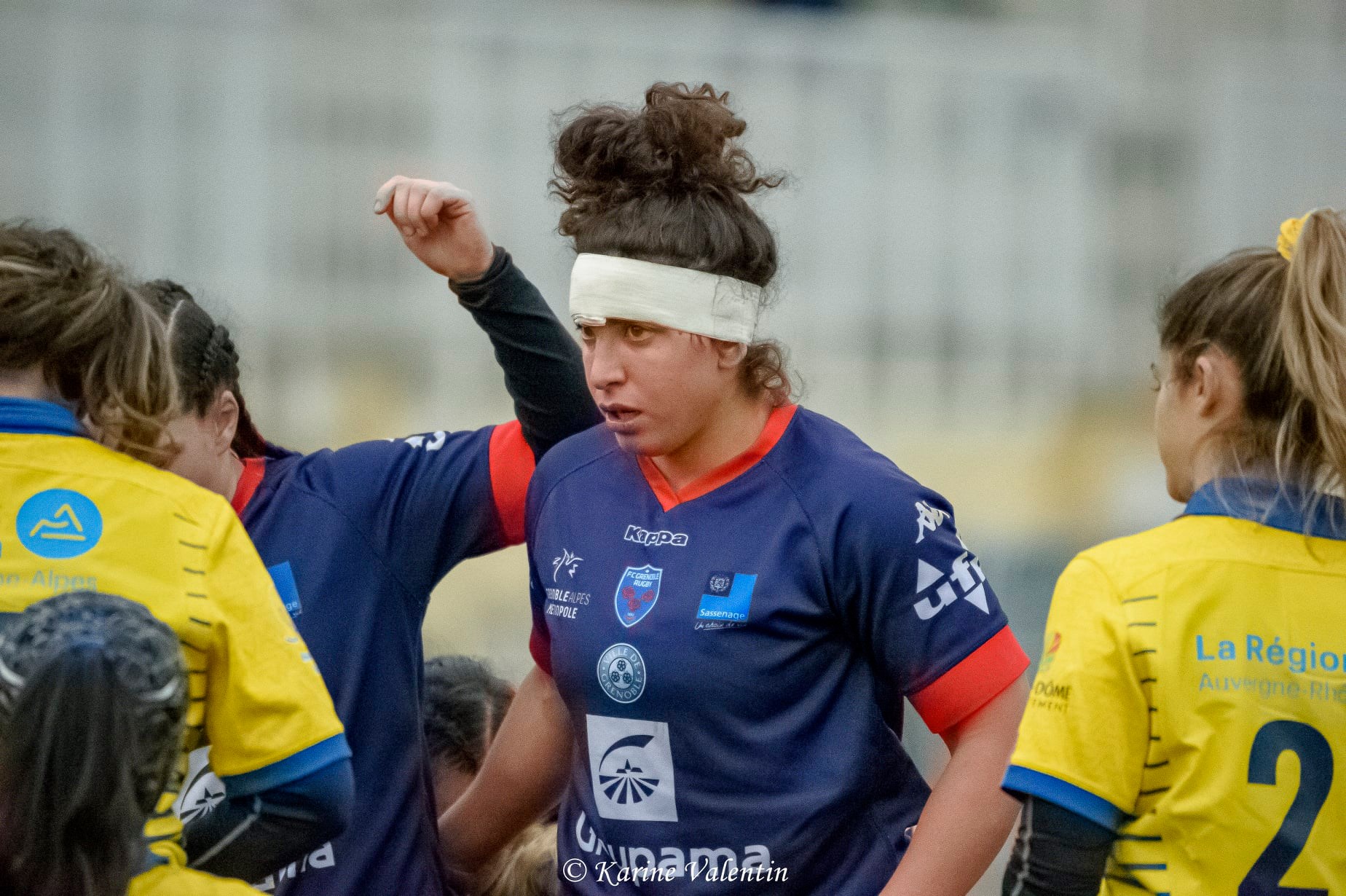  FC Grenoble Rugby - ASM Romagnat rugby féminin - Rugby - FC Grenoble VS ASM Romagnat (#GrenobleVsASMR2021jan) Photo by: Karine Valentin | Siuxy Sports 2021-01-24