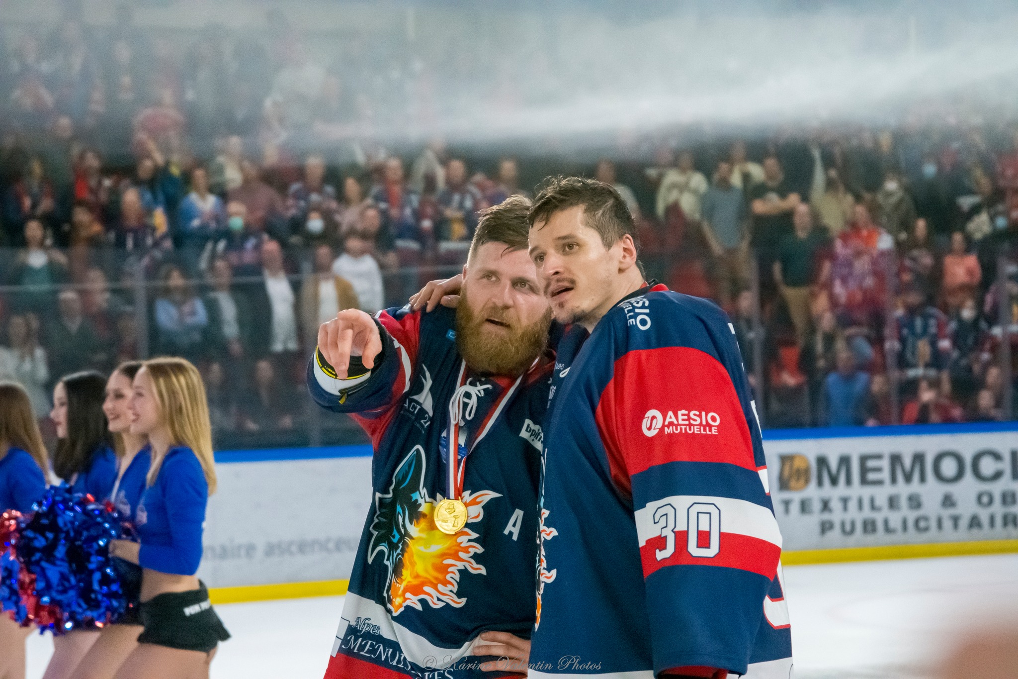  Grenoble -  - Ice hockey - GRENOBLE BDL - Finale 2022 -  Célébration (#CELEBRATIONsBDLVSDUCS2022) Photo by: Karine Valentin | Siuxy Sports 2022-04-13