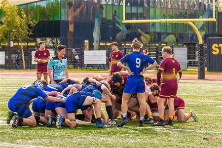 RSEQ - Rugby Masc - Concordia U. (24) vs (22) U. de Montréal - Reel A2 - 1er mi-temps