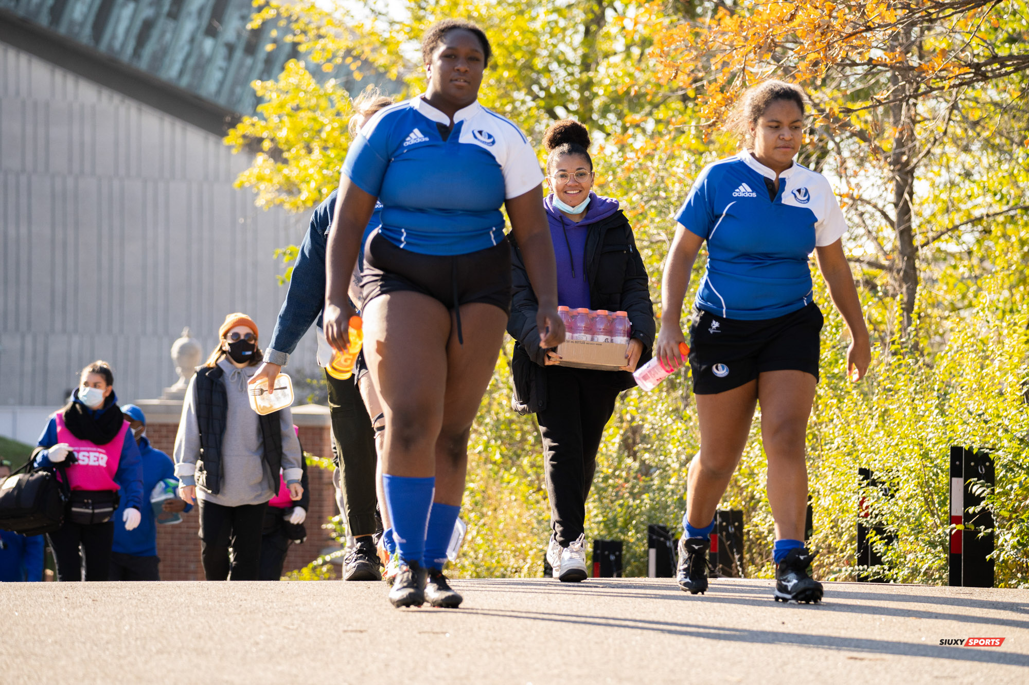 Maya AGYEKUM - Alexandra ÉTIENNE -  Université de Montréal -  - Rugby -  (#3UdeMvsCarletonF) Photo by:  | Siuxy Sports 2021-11-07