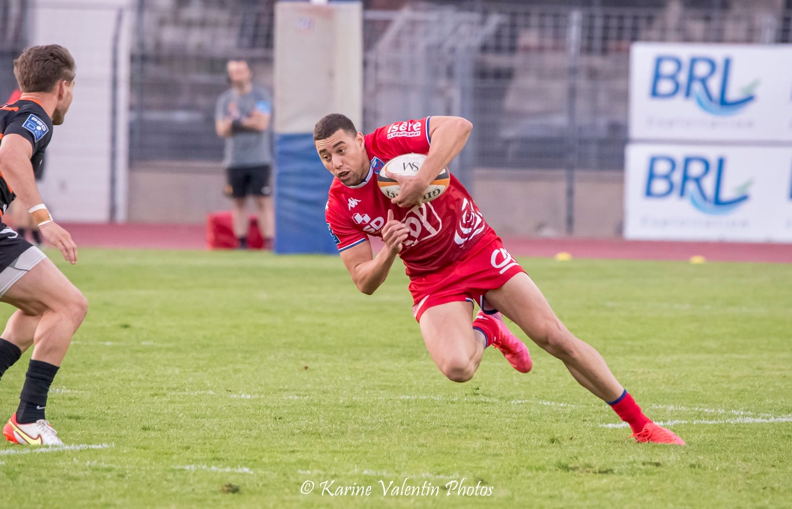Karim QADIRI -  Racing Club Narbonnais - FC Grenoble Rugby - Rugby - Narbonne (32) vs (32) Grenoble - 2022 (#NarbonneVsGrenoble2022) Photo by: Karine Valentin | Siuxy Sports 2022-04-15