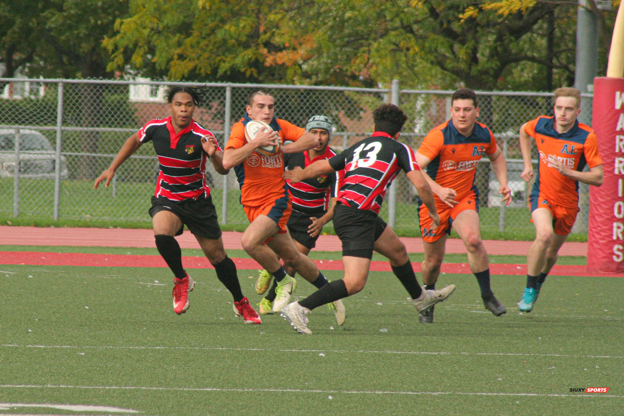 Axel PINET - Jules SALVAN -  Cégep André Laurendeau - Cégep Vanier - Rugby -  (#ALvsVanier2021M) Photo by:  | Siuxy Sports 2021-10-10