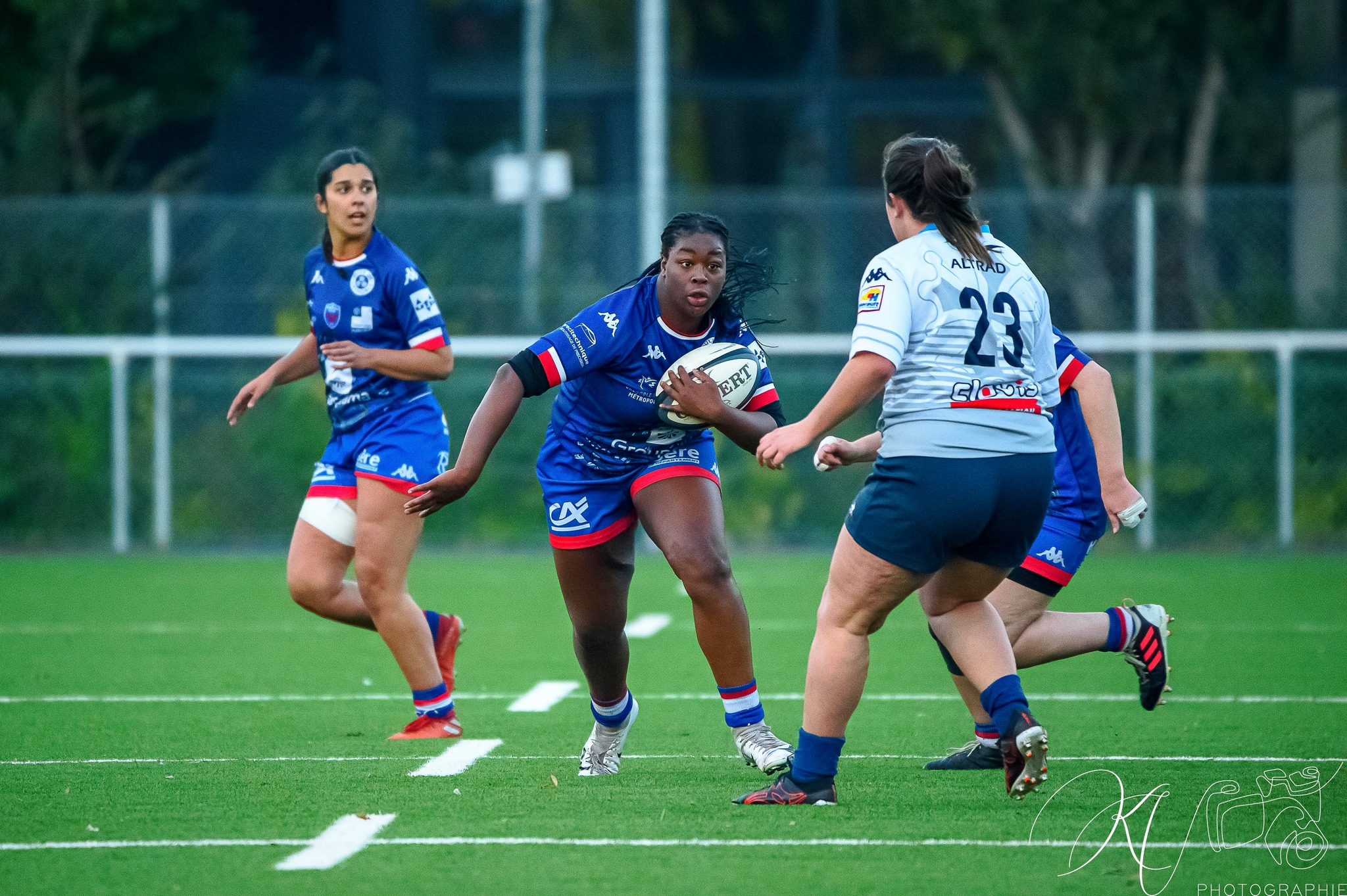  FC Grenoble Rugby - Montpellier Hérault Rugby - Rugby - Reserve FCG Amazones (33) vs (7) Montpellier HR (#FCGMHR2022) Photo by: Karine Valentin | Siuxy Sports 2022-11-13