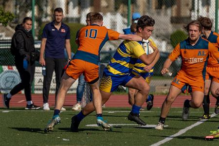 RSEQ - Rugby Masc - André Laurendeau (14) vs (33) John Abbott College - Reel A