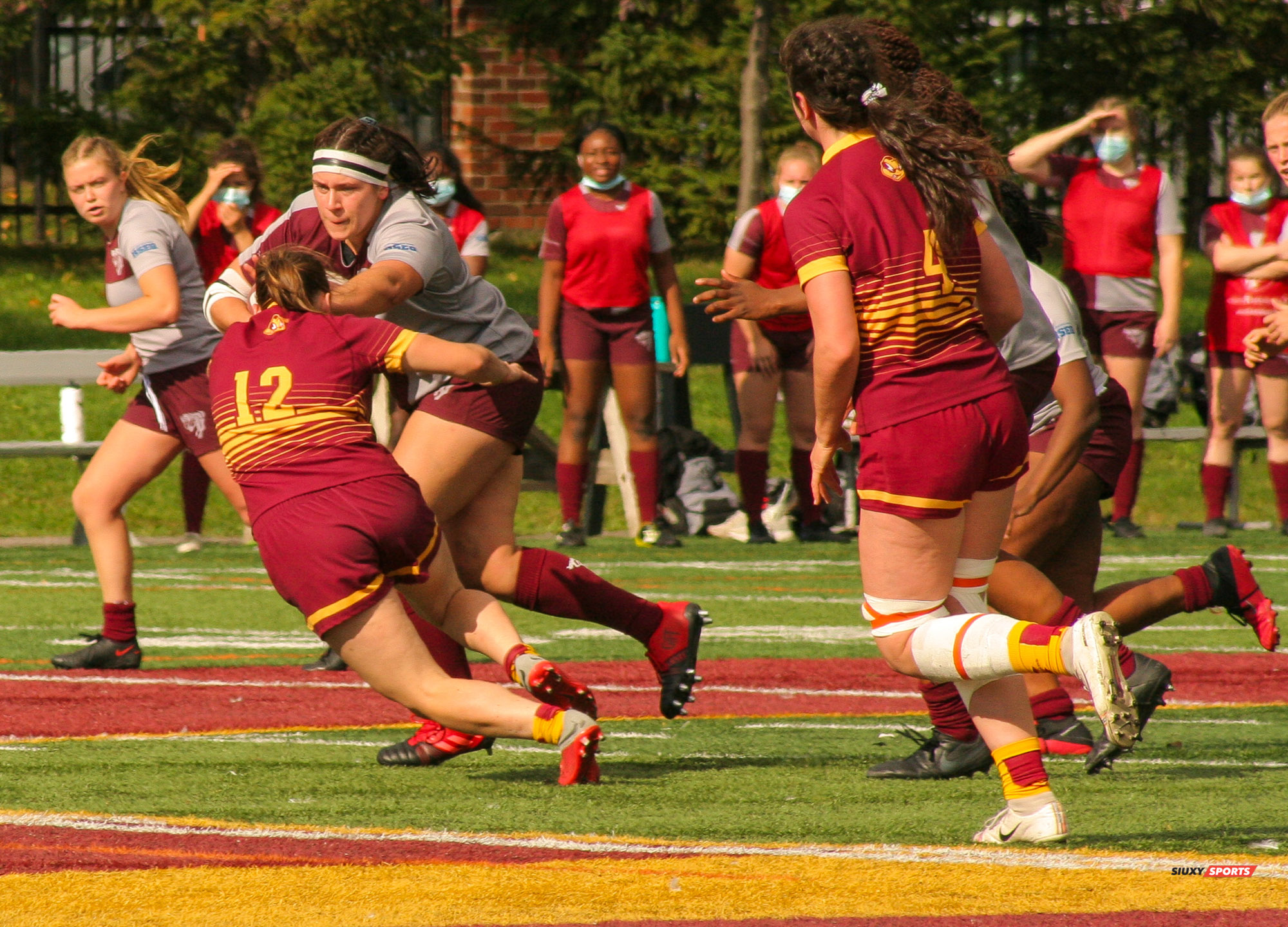  Université Concordia - Université Ottawa - Rugby -  (#ConcordiaVsOttawa2021w) Photo by:  | Siuxy Sports 2021-10-17