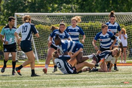 RUGBY QUÉBEC (96) VS (0) ONTARIO BLUES - RUGBY FÉMININ XV SR - Reel A1