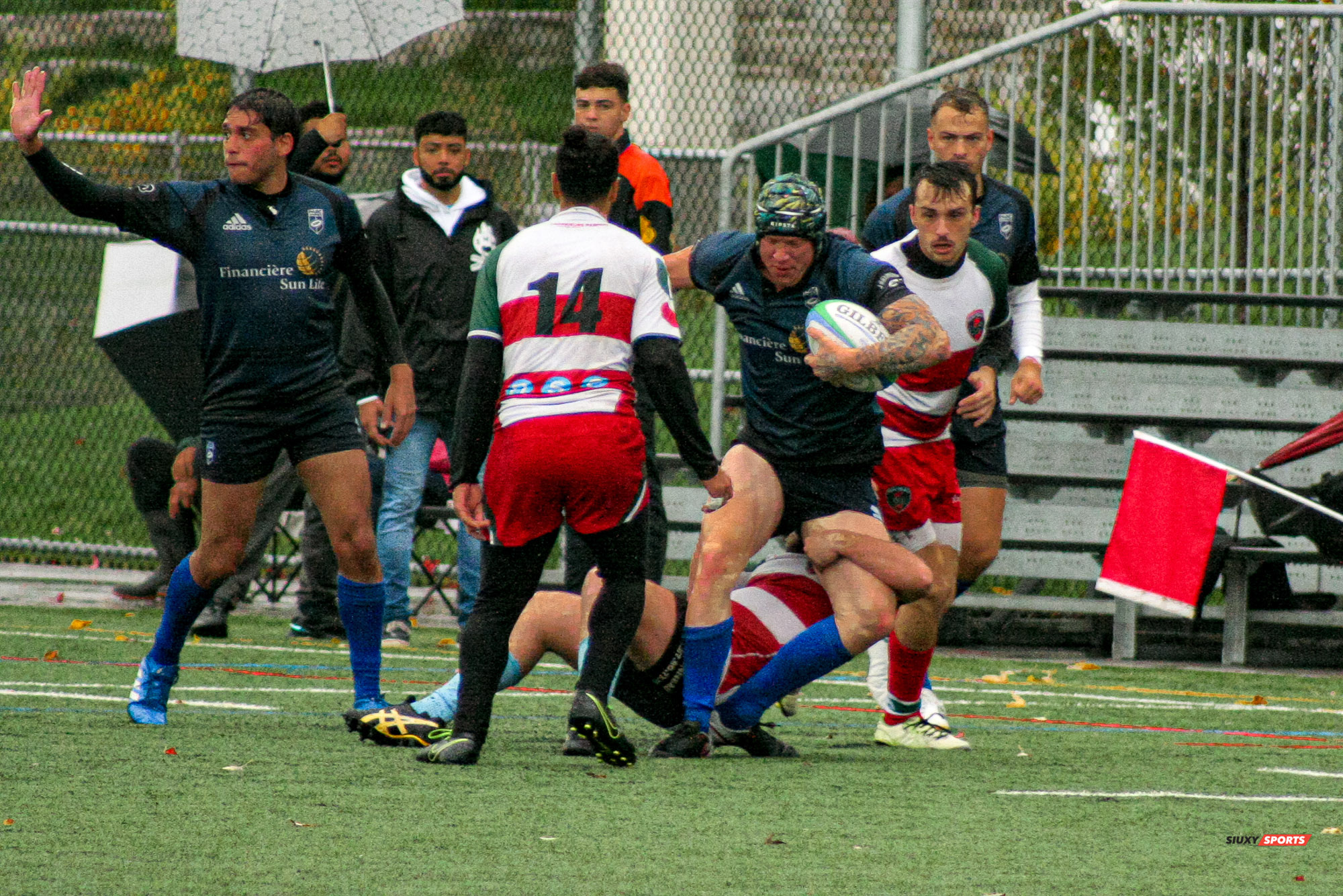Vicken KAYAYAN - Maxime SAUVAGE -  Parc Olympique Rugby - Rugby Club de Montréal - Rugby -  (#PARCOvsRCM2021m) Photo by:  | Siuxy Sports 2021-10-16