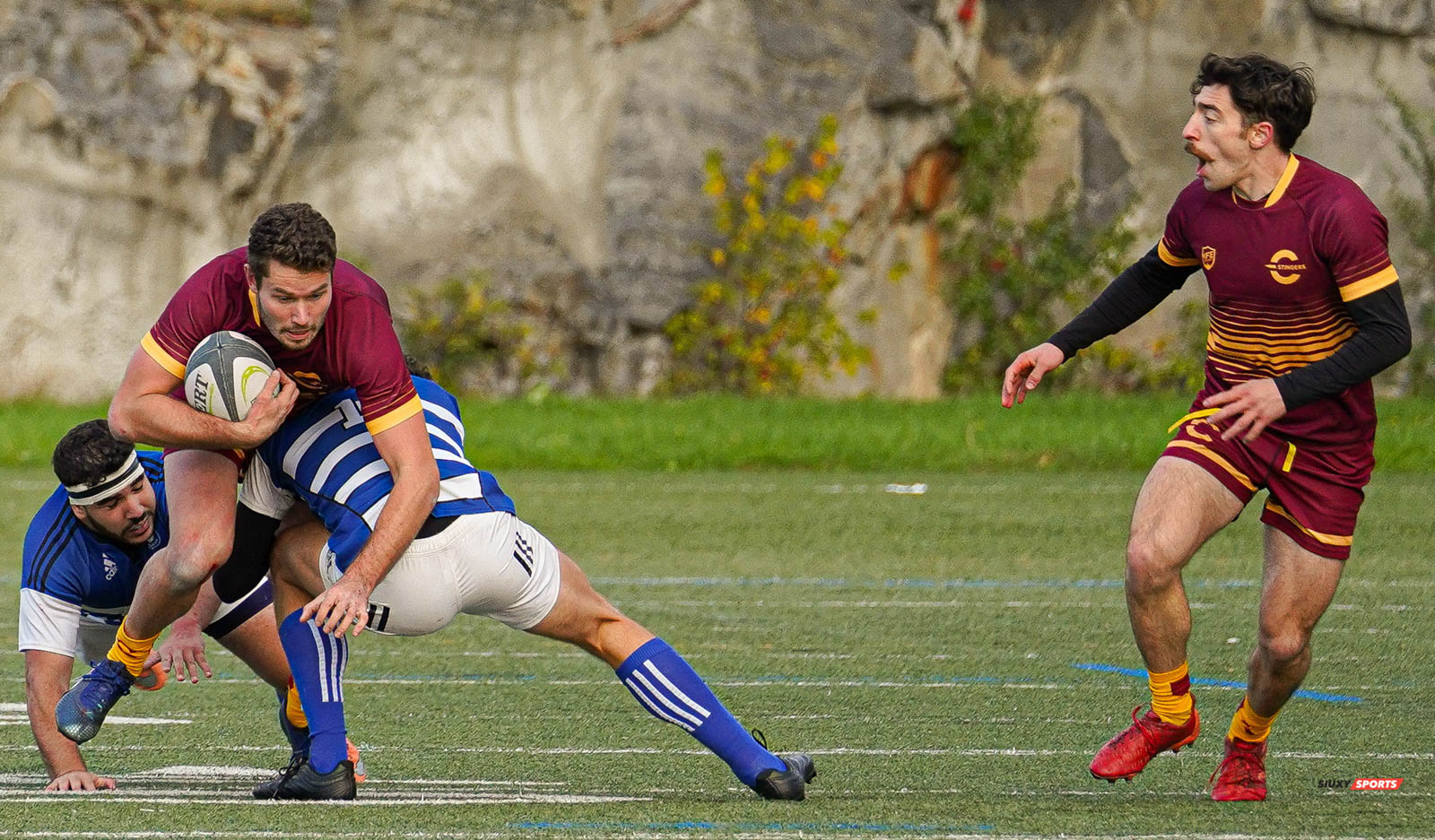 Sean D'ALESIO - Aidan MCMULLAN -   -  - Rugby -  () Photo by:  | Siuxy Sports 2021-10-23