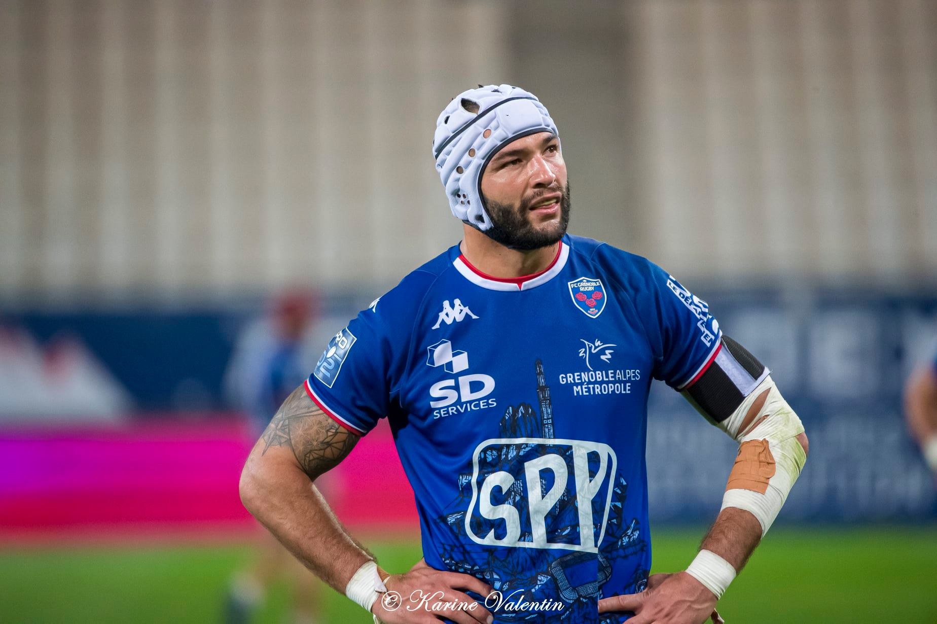 Steeve BLANC-MAPPAZ -  FC Grenoble Rugby -  - Rugby - FC Grenoble Rugby vs. AS Béziers Hérault (#FCGvsASBHoct2021) Photo by: Karine Valentin | Siuxy Sports 2021-10-15