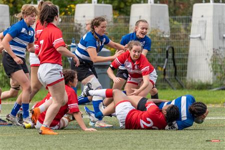 RSEQ Rugby Fem - U. de Montréal (70) vs (3) McGill - Reel A2 - 2ème mi-temps