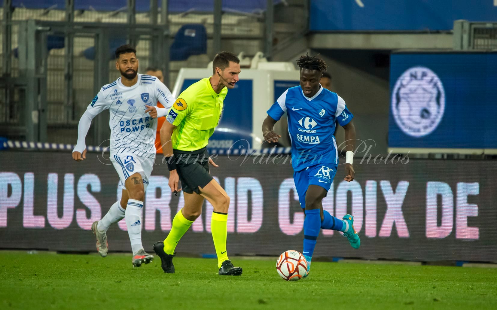  Grenoble Foot 38 - SC Bastia - Soccer - Grenoble Foot 38 (1) vs SC Bastia (1) (#GF38vsSCB2022) Photo by: Karine Valentin | Siuxy Sports 2022-03-19