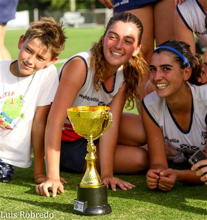 Festejos campeonato 2021 de Hockey - Asociación de Hockey del Oeste