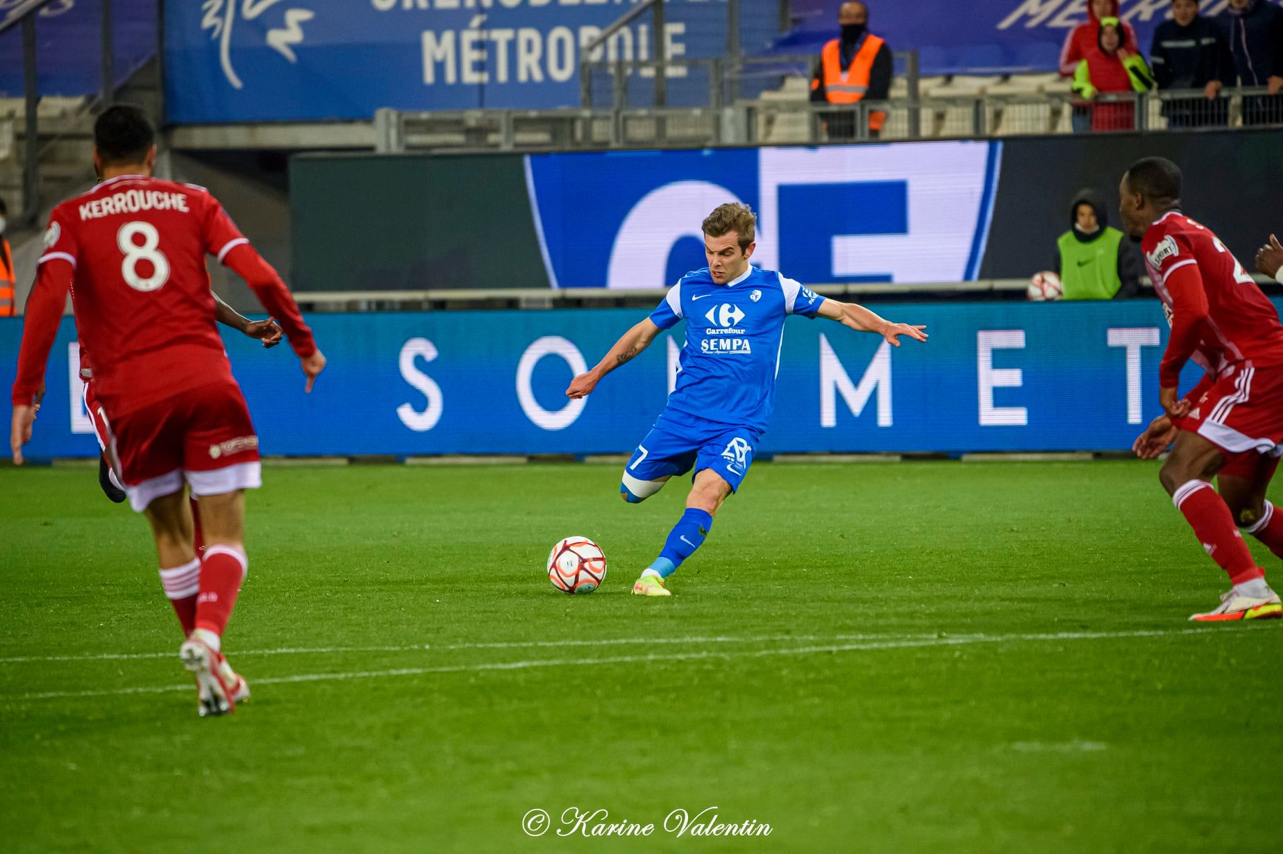  Grenoble Foot 38 - US du Littoral de Dunkerque - Soccer - GF38 vs USLD (#GF38vsUSLD2021nov) Photo by: Karine Valentin | Siuxy Sports 2021-11-06