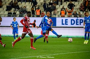 Loic Nestor - Soccer - GF38 vs USLD - Grenoble Foot 38 - US du Littoral de Dunkerque