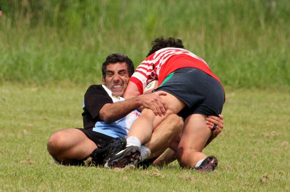  Areco Rugby Club - Centro Naval - RugbyV - Areco vs RON XV (Centro Naval) - Primer Encuentro de Veteranos en Areco con Vaquillona c/ Cuero 2014 (#ArecoVsRONXV2014) Photo by: Luis Robredo | Siuxy Sports 2014-10-18