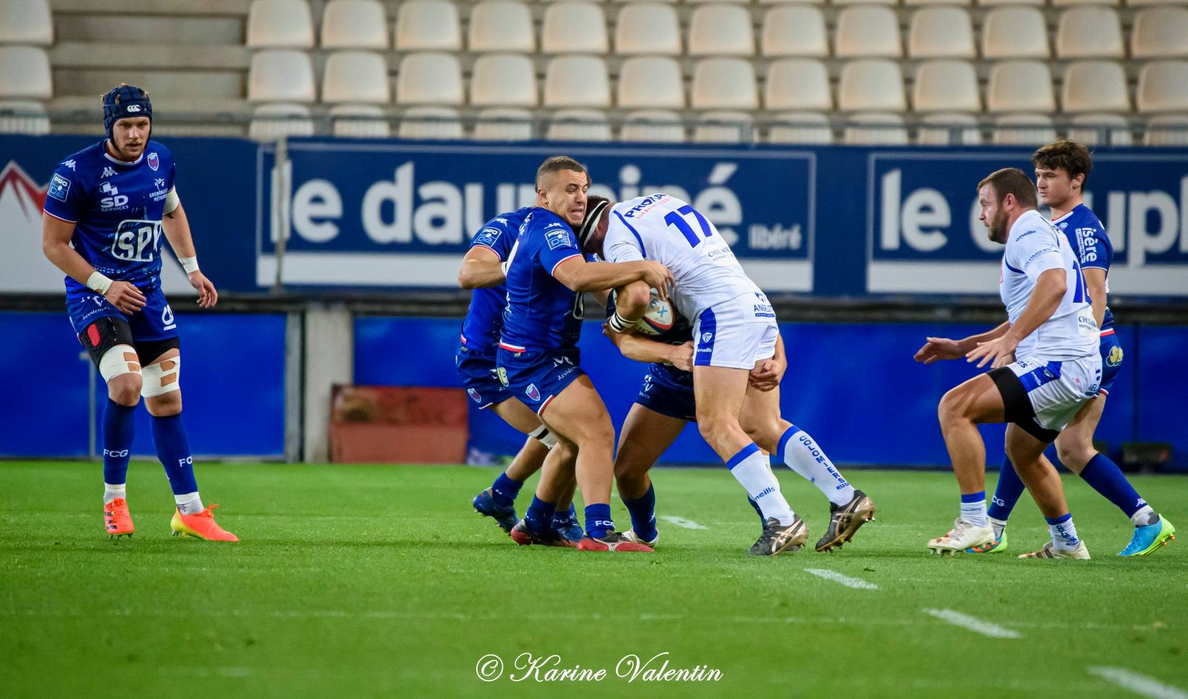  FC Grenoble Rugby - US Colomiers - Rugby - Grenoble Vs Colomiers (#FCGvsUSCRoct2021) Photo by: Karine Valentin | Siuxy Sports 2021-10-29