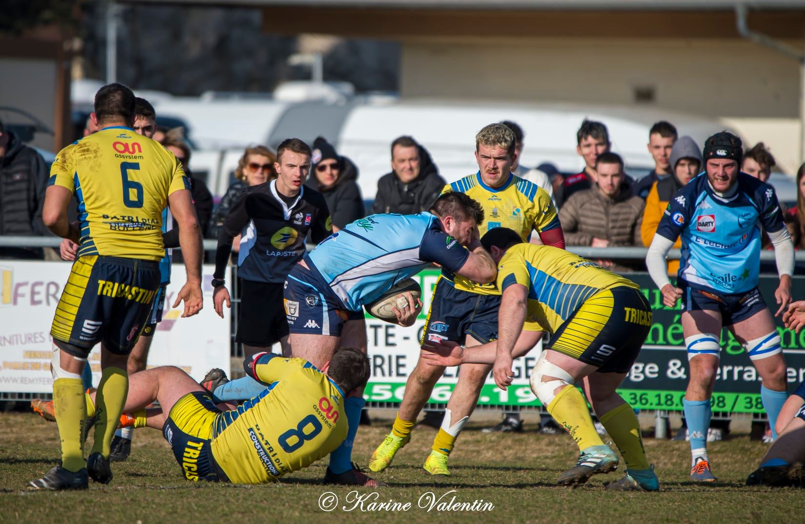  Saint-Marcellin Sports - Rugby Club Tricastin - Rugby - Saint-Marcellin vs Tricastin - Équipe 1 (#SMSvsRCT2022Eq1) Photo by: Karine Valentin | Siuxy Sports 2022-02-13