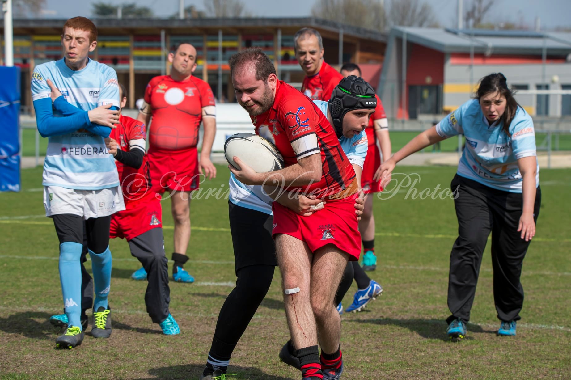  Club Auvergne Rugby Adapte - CS Vienne - Mixed Ability Rugby - Tournoi Interdépartemental Sport Adapté (Rugby) 2022 - CLARA vs CS Vienne Rugby (#CLARAvsCSVR2022) Photo by: Karine Valentin | Siuxy Sports 2022-03-19