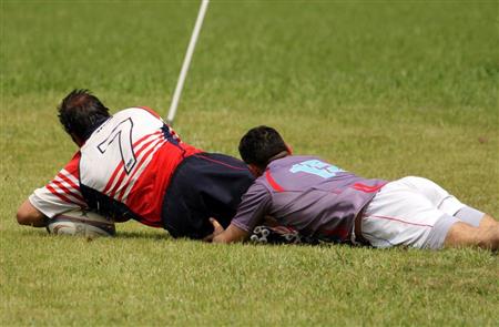 Areco vs XV de Repuesto - Primer Encuentro de Veteranos en Areco con Vaquillona con Cuero 2014