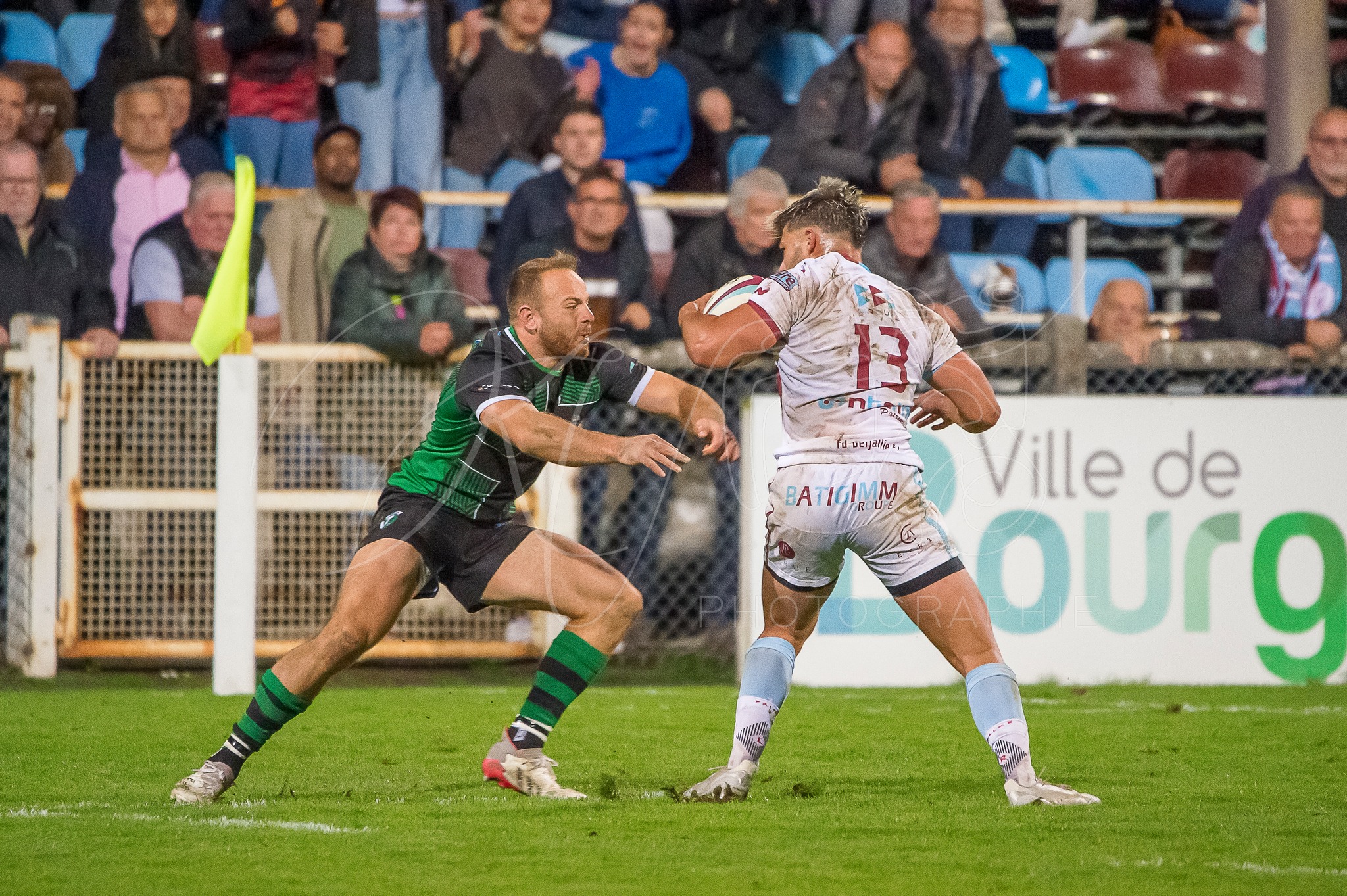  CS Bourgoin-Jallieu - RC Suresnes - Rugby - CSBJRC vs Suresnes - 2022 (#csbjrcsuresnes2022) Photo by: Karine Valentin | Siuxy Sports 2022-10-08
