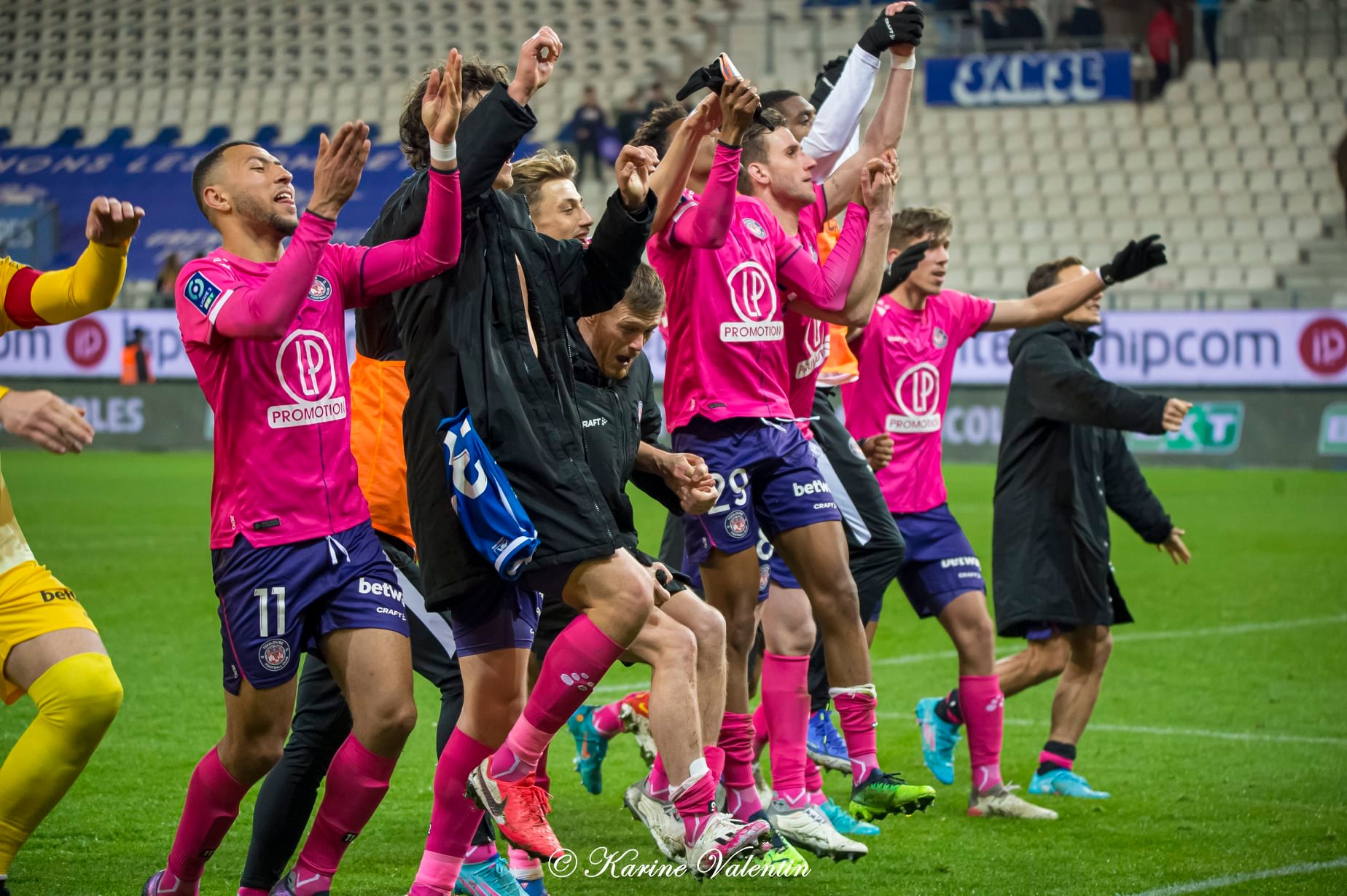  Grenoble Foot 38 - Toulouse FC - Soccer - Grenoble Foot 38 (0) vs (2) Toulouse FC (#GF38vsTFC2022) Photo by: Karine Valentin | Siuxy Sports 2022-02-28