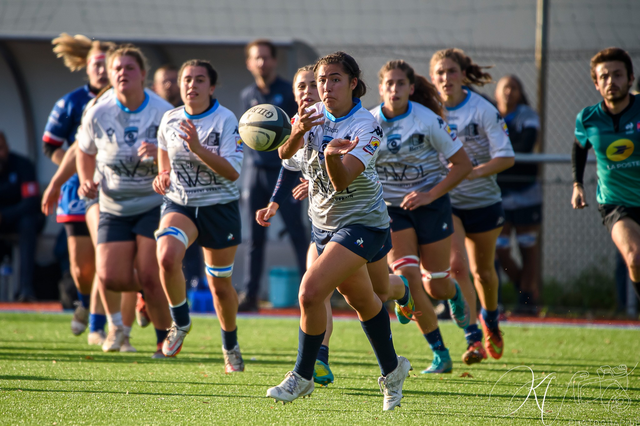  FC Grenoble Rugby - Montpellier Hérault Rugby - Rugby - Reserve FCG Amazones (33) vs (7) Montpellier HR (#FCGMHR2022) Photo by: Karine Valentin | Siuxy Sports 2022-11-13