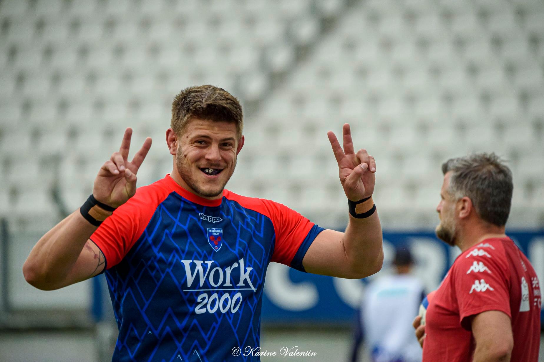 Pierre GAYRAUD -  FC Grenoble Rugby -  - Rugby - Grenoble Vs Vannes (#FCGvsRCVmai2021) Photo by: Karine Valentin | Siuxy Sports 2021-05-11