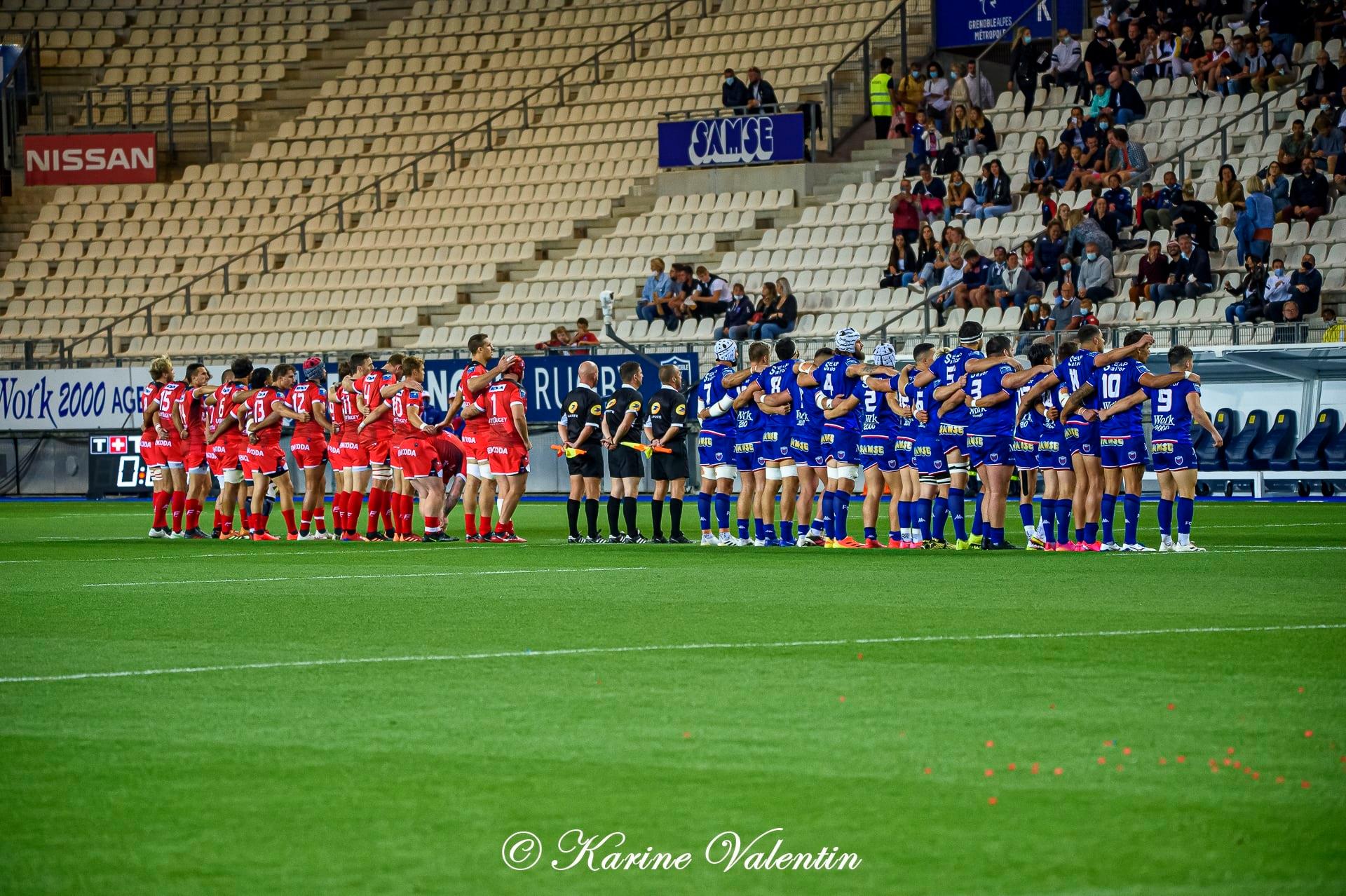  FC Grenoble Rugby - US Oyonnax Rugby - Rugby - Grenoble Vs Oyonnax (#FCGvsUSORoct2021) Photo by: Karine Valentin | Siuxy Sports 2021-08-27
