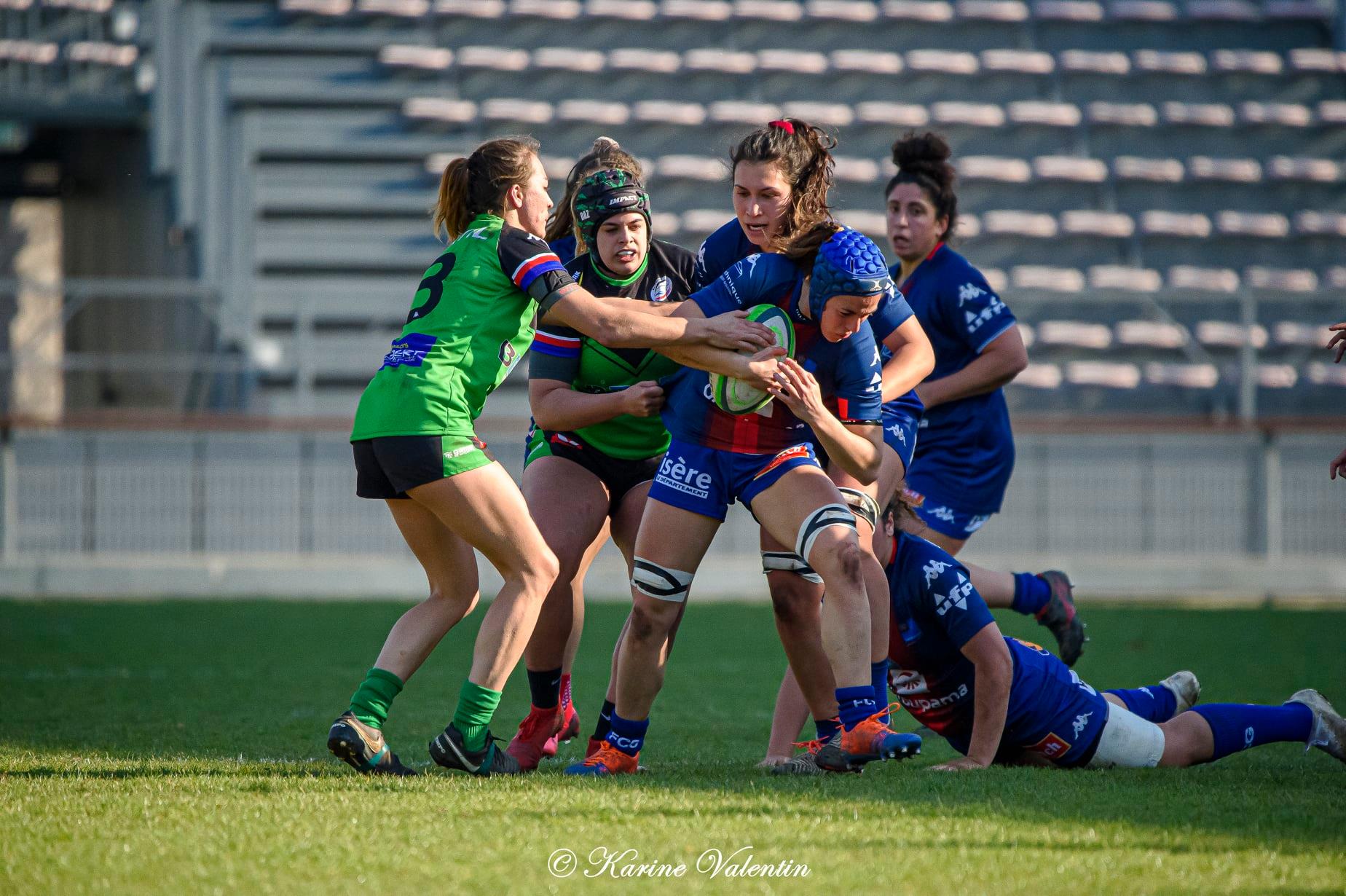  FC Grenoble Rugby - RC La Valette Le Revest La Garde Le Pradet - Rugby - FC Grenoble VS RCVRGP (#GrenobleRCVRGP2021fev) Photo by: Karine Valentin | Siuxy Sports 2021-02-28