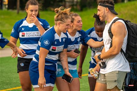 RUGBY QUÉBEC (96) VS (0) ONTARIO BLUES - RUGBY FÉMININ XV SR - Post Match - Reel C
