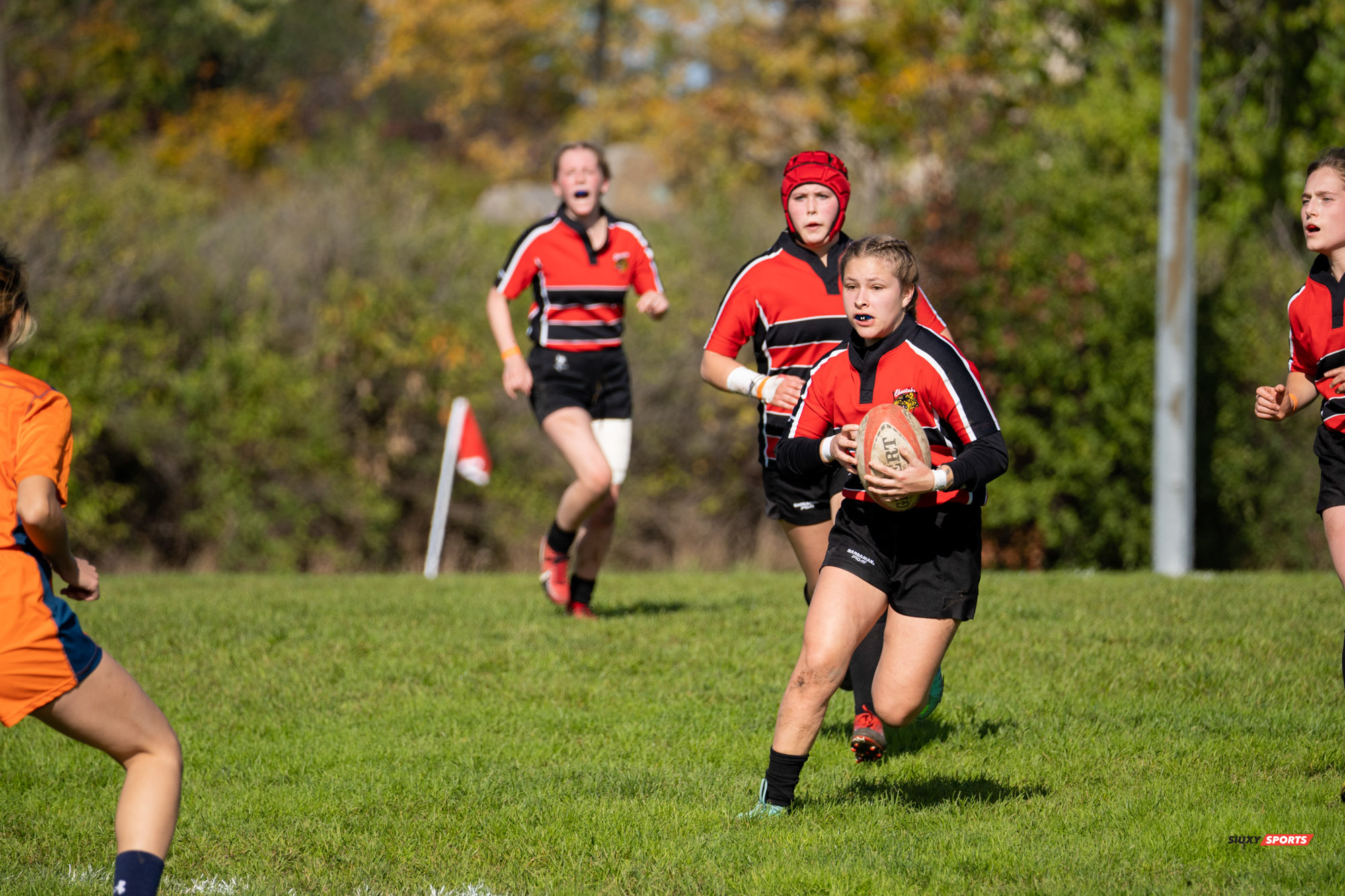 Isabelle FERRIS - Molly HUNTINGTON -  Cégep Vanier - Cégep André Laurendeau - Rugby -  (#VanierVsAL2021F) Photo by:  | Siuxy Sports 2021-10-24