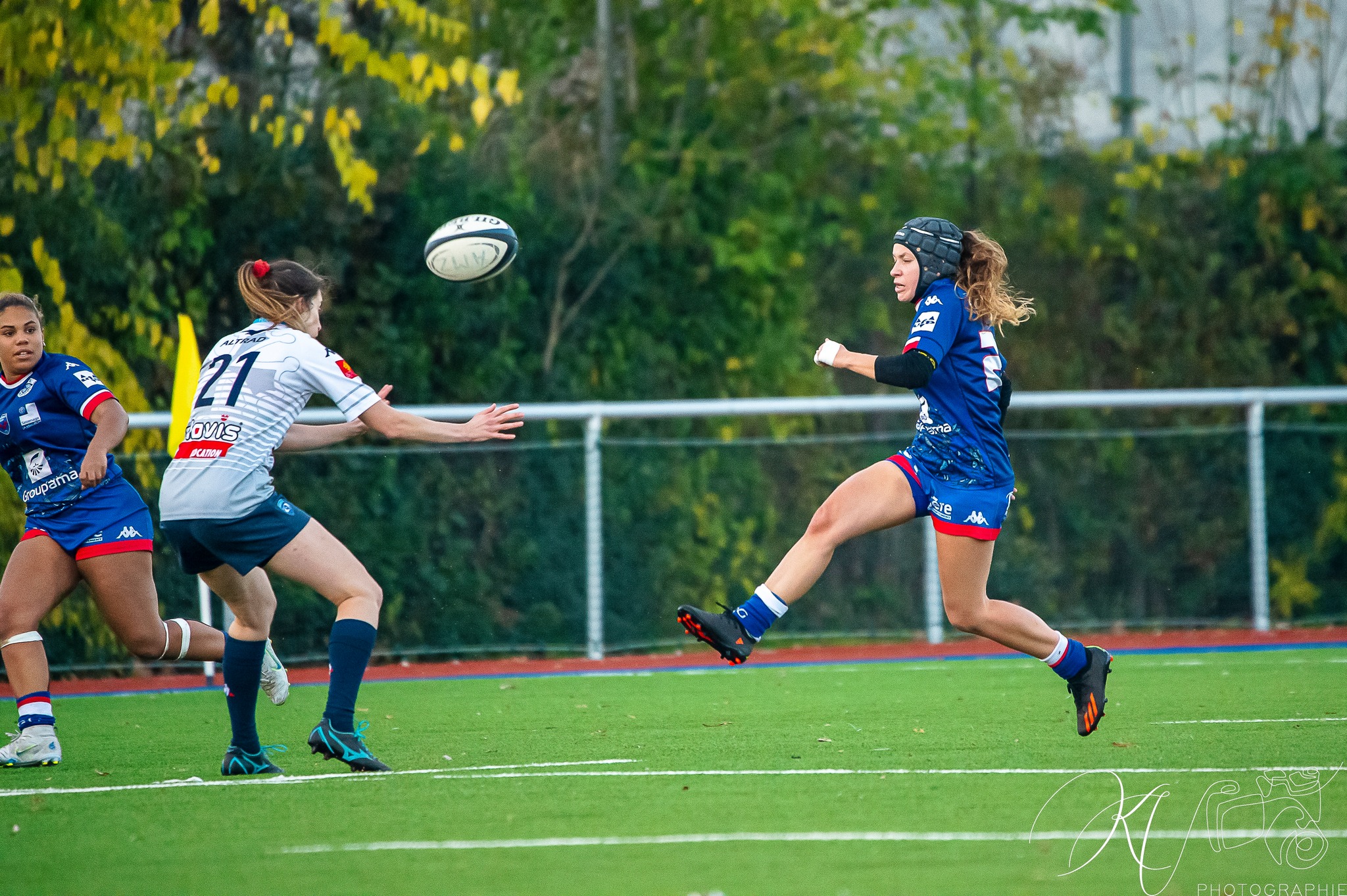  FC Grenoble Rugby - Montpellier Hérault Rugby - Rugby - Reserve FCG Amazones (33) vs (7) Montpellier HR (#FCGMHR2022) Photo by: Karine Valentin | Siuxy Sports 2022-11-13