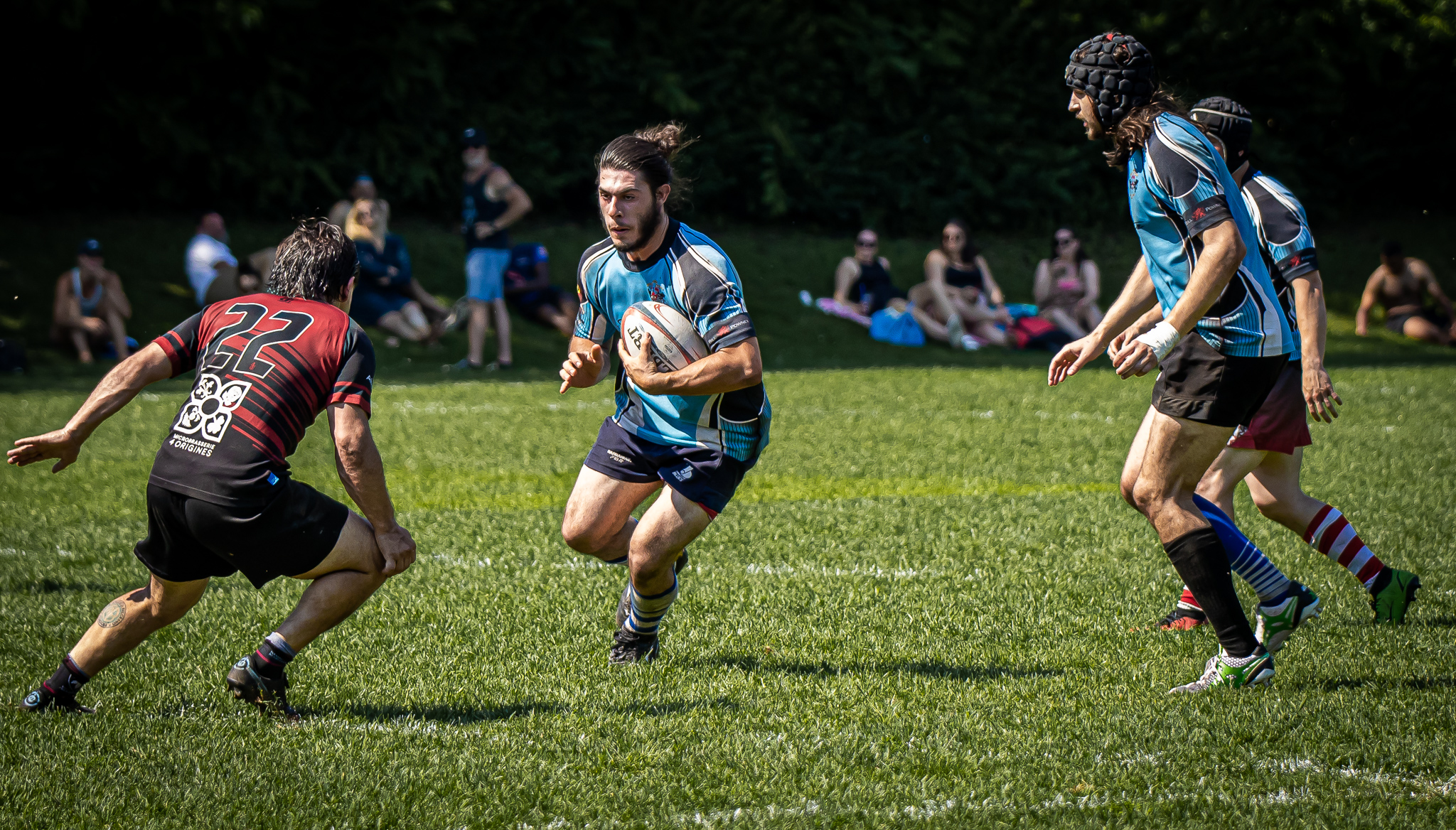 Andrew IANNUCCILLI -  Westmount Rugby Club - Montreal Wanderers Rugby Football Club - Rugby - WESTMOUNT RC VS WANDERERS RFC - M1 - REEL C (#WestWand2022M1RC) Photo by: Rakeem Bien-Aimé | Siuxy Sports 2022-06-25