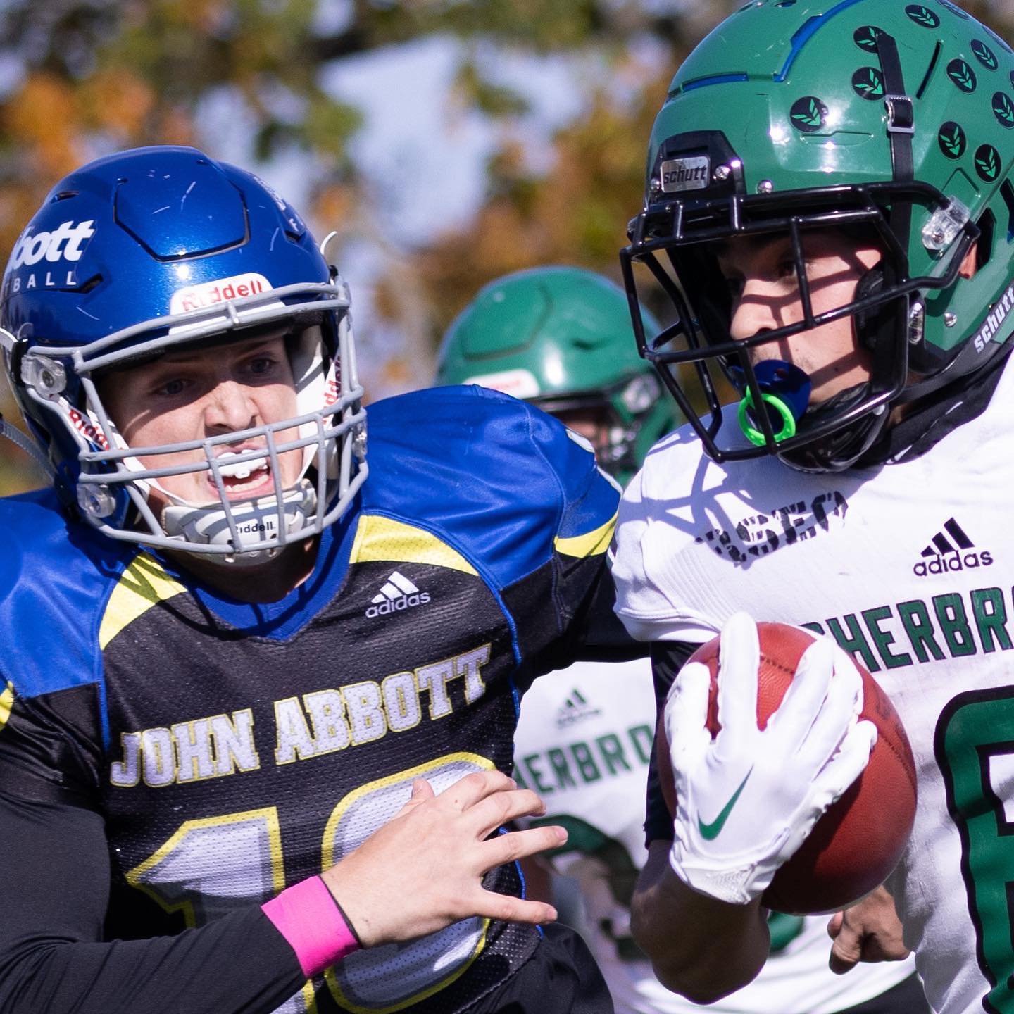  College John Abbott - Université de Sherbrooke - Football - RSEQ - Football D2 - Abbott (35) vs (6) Sherbrooke (#RSEQFJACSHB2022A) Photo by: Tarek Azizi | Siuxy Sports 2022-10-15