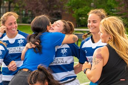 RUGBY QUÉBEC (96) VS (0) ONTARIO BLUES - RUGBY FÉMININ XV SR - Post Match - Reel C