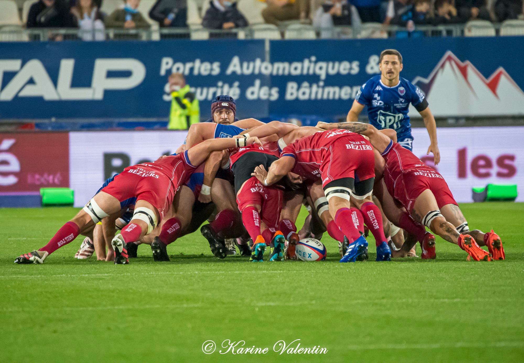  FC Grenoble Rugby - AS Béziers Hérault - Rugby - FC Grenoble Rugby vs. AS Béziers Hérault (#FCGvsASBHoct2021) Photo by: Karine Valentin | Siuxy Sports 2021-10-15