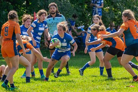 RSEQ RUGBY Fém- DAWSON (34) VS (10) ANDRÉ LAURENDEAU - REEL A