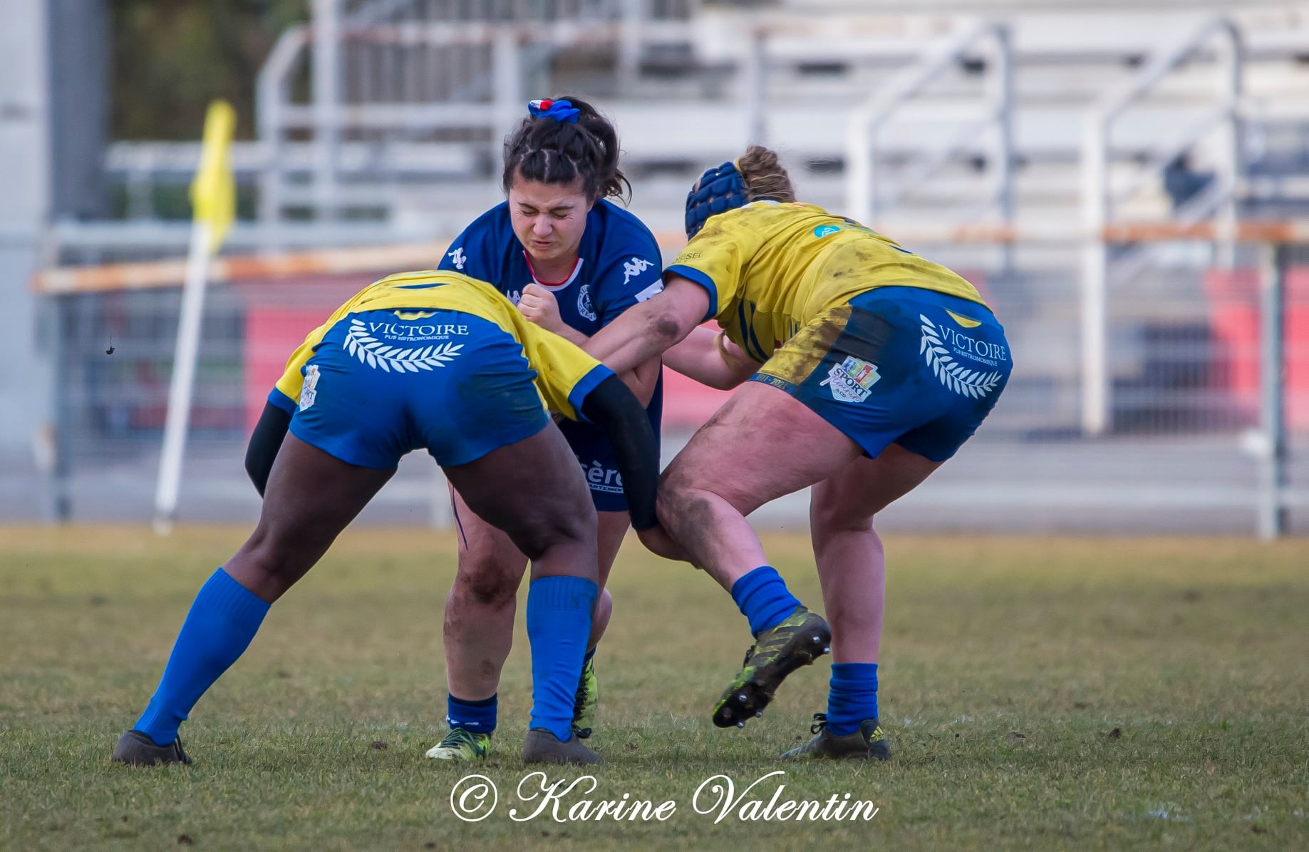  FC Grenoble Rugby - ASM Romagnat rugby féminin - Rugby - Grenoble Amazones vs ASM Romagnat (#FCGVsASMRomagnat2022) Photo by: Karine Valentin | Siuxy Sports 2022-02-06