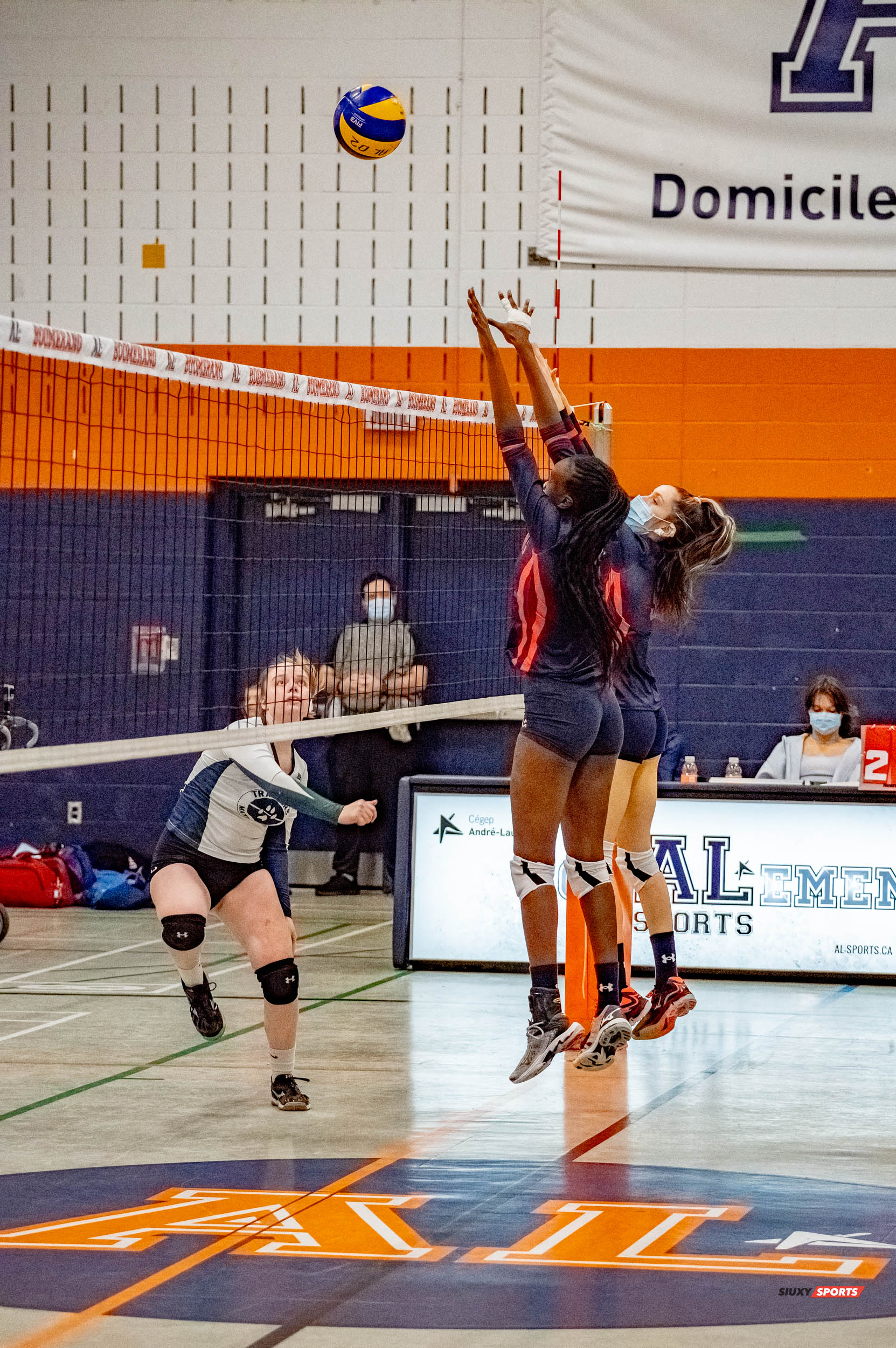  Cégep André Laurendeau - Cégep Marie-Victorin - Volleyball -  (#VolleyFemCALvsCMV) Photo by:  | Siuxy Sports 2021-11-22