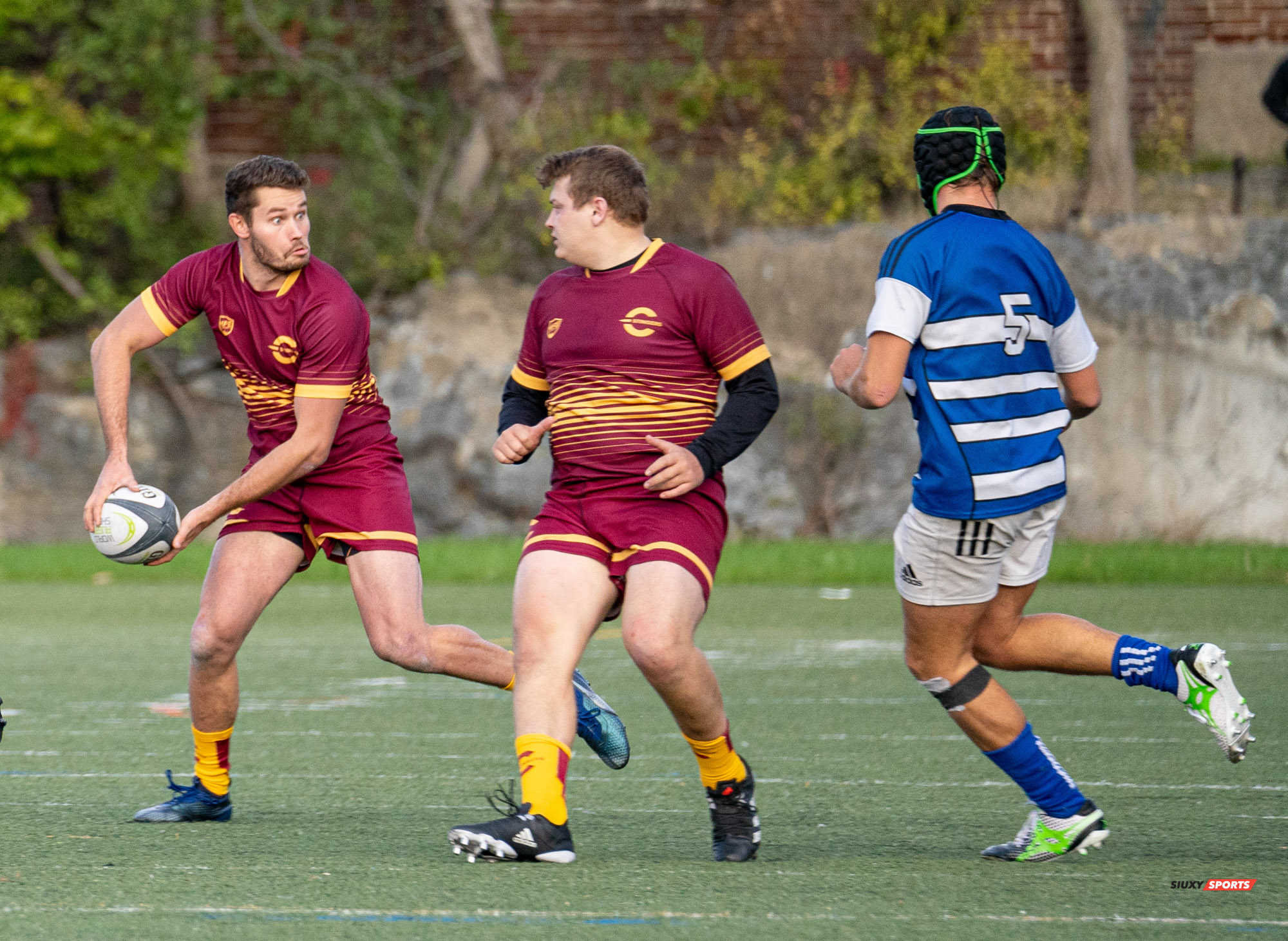 Laurence-Olivier BELLEY - Aidan MCMULLAN -  Université de Montréal - Université Concordia - Rugby -  (#UdeMvsConcordia2021M) Photo by:  | Siuxy Sports 2021-10-23