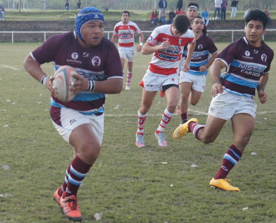 José MARTINEZ -  Jockey Club (Tucuman) -  - Rugby - José Martinez anoto un try () Photo by:  | Siuxy Sports 2016-07-31