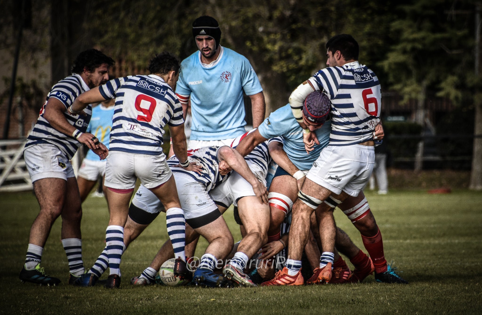  San Patricio - Club San Carlos - Rugby - San Patricio (25) vs (16) San Carlos - URBA - Primera (#SanPaSanCar2022Prim) Photo by: Alejandra Maruri | Siuxy Sports 2022-06-04