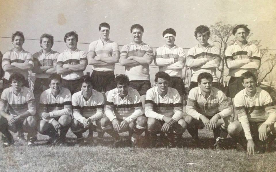 Esteban BONAVENTURA - Pablo DRAMIS - Bernardo FERNANDEZ - Leonardo GONZALEZ -  Los Cedros -  - Rugby -  () Photo by:  | Siuxy Sports 1984-10-10