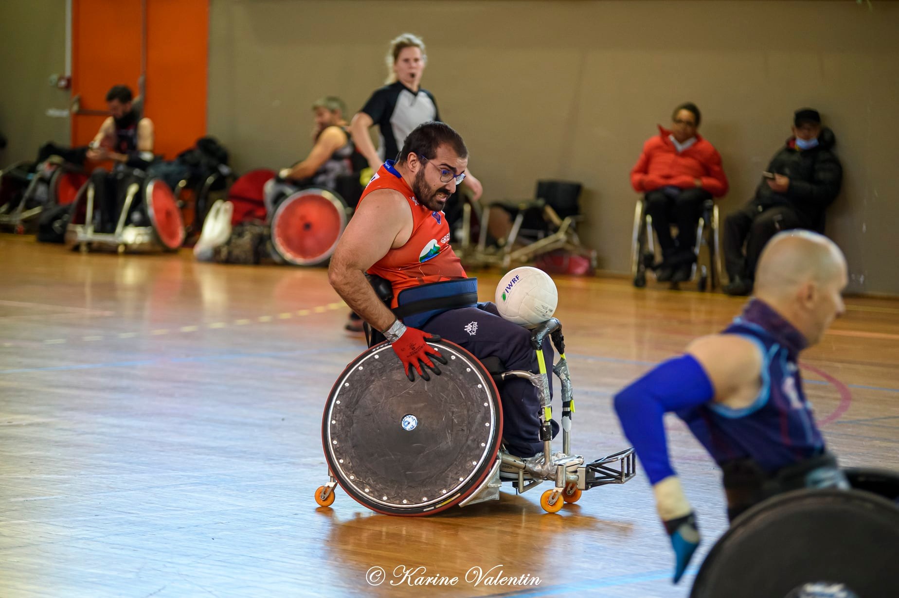 FC Grenoble Rugby - CS Bourgoin-Jallieu - Wheelchair rugby -  (#QuadRugbyGrenBourg2021Nov) Photo by: Karine Valentin | Siuxy Sports 2021-11-20